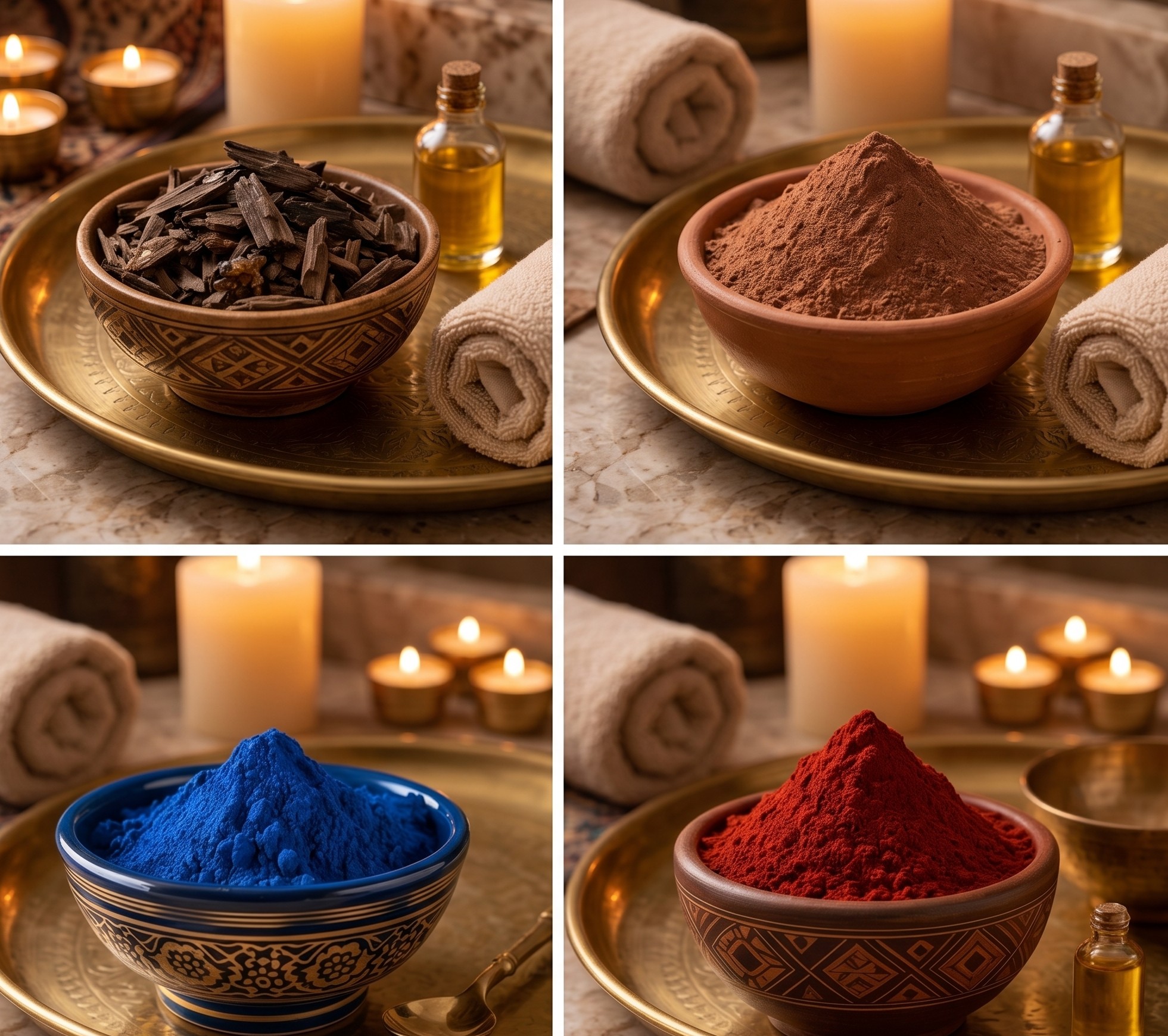 Les trésors de beauté marocains : ghassoul, aker fassi, oud, nila